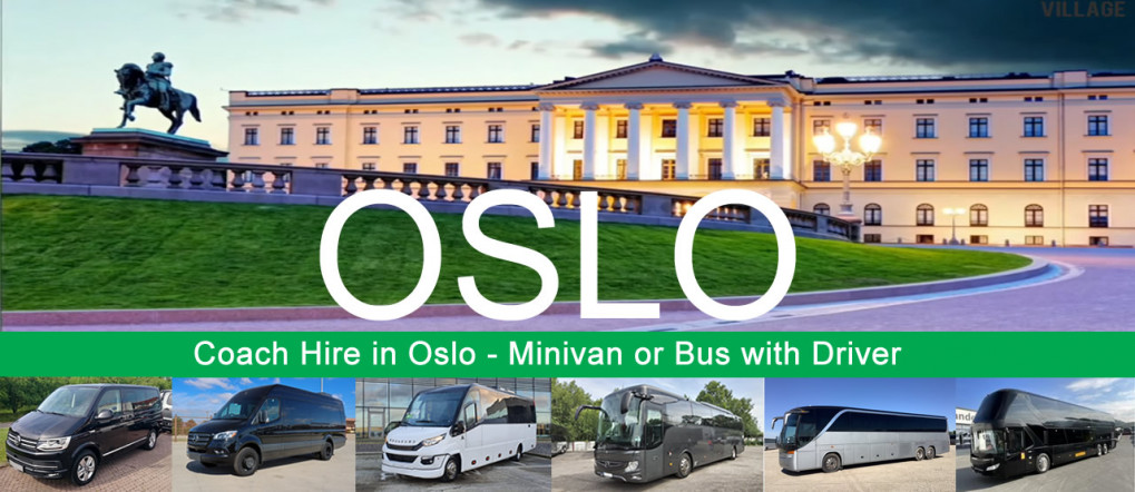 Bus hire and minivan rental with driver in Oslo